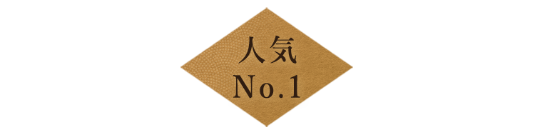 人気 No.1